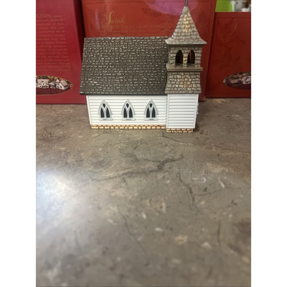 1994 Hallmark The Sarah, Plain and Tall Collection The Country Church